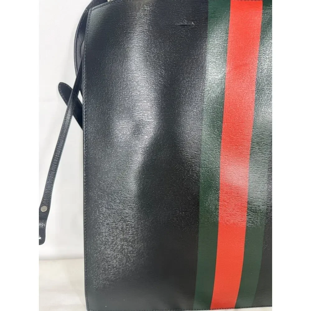 Gucci Black King Snake 2-way Shoulder Tote Bag 431336 SPBJKI 371800